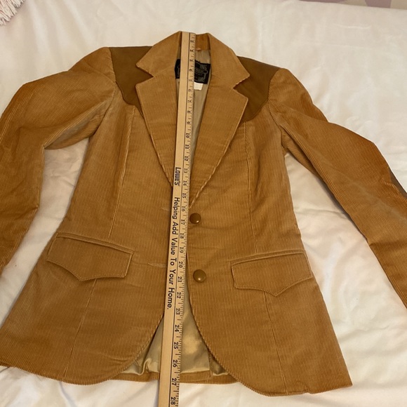 Vintage Ms. Pioneer Corduroy and Leather Jacket. - Picture 9 of 11